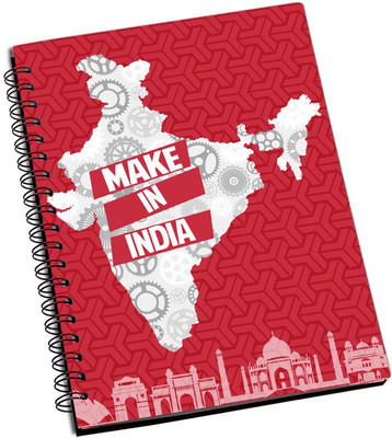 

ShopMantra A5 Notebook(Make In India Notebook, Multicolor)