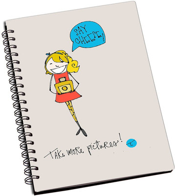 

Rangeele Inkers A5 Notebook(Say Cheese, Multicolor)