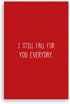 

Goodwork A5 Notebook(Fall for you everyday, Red)
