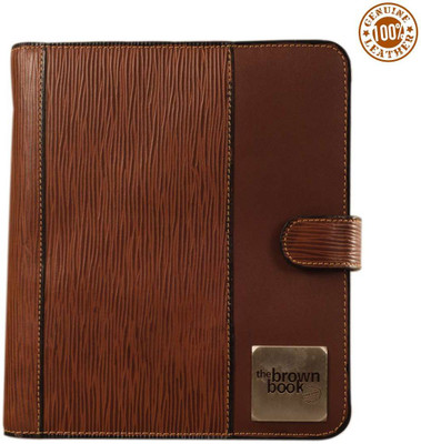 

eZeeBags Regular Planner/Organizer(The Brown Book, Brown)