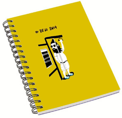 

Shopmania A5 Notebook(DESIGNER NOTEBOOK, Multicolor)