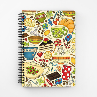 

RAYITE A5 Diary(Abstract Tea Party, Multicolor)