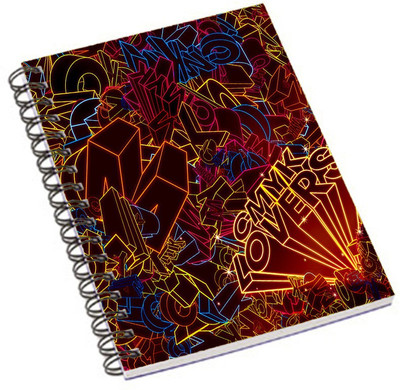 

Shopmania A5 Notebook(DESIGNER PRINTED NOTEBOOK, Multicolor)