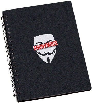 

Rangeele Inkers A5 Notebook(Anonymous Mask, Multicolor)