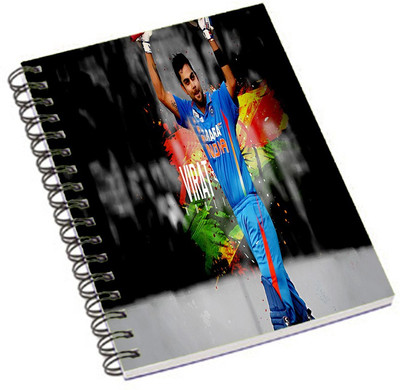 

Shopmania A5 Notebook(famous personalities, Multicolor)