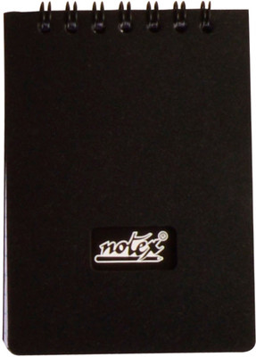 

Notex A7 Memo Pad(EXECUTIVE POCKET PAD, Black, Pack of 10)