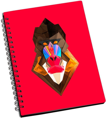 

Rangeele Inkers A5 Notebook(Rafiki Lion King, Multicolor)