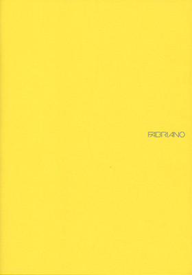 Fabriano Ecoqua A4 Notebook Ruled 80 Pages(Yellow)