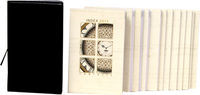 

Gathbandhan Pocket-size Notebook(Monthly Pocket Planner, Brown)