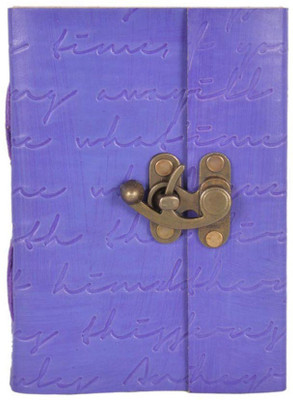 

Craft Club Regular Diary(leather diary with writing emboss, Purple)