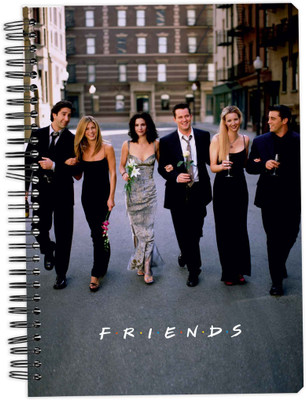 

MC SID RAZZ A5 Notebook(Friends - Crazy Friends, Multicolor)