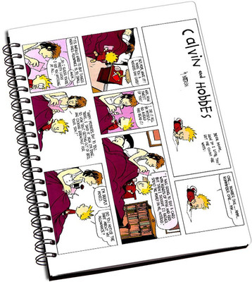 

Rangeele Inkers A5 Notebook(Calvin And Hobbes Mom Comic Book Strip, Multicolor)