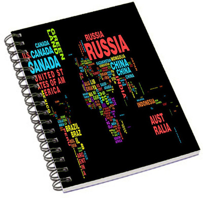 

Shopmania A5 Notebook(DESIGNER PRINTED NOTEBOOK, Multicolor)
