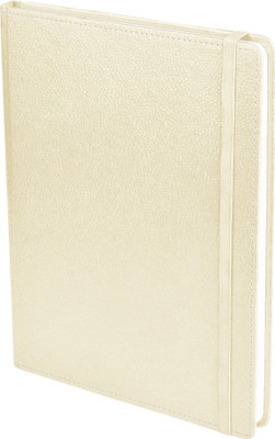 

Eco-Leatherette B5 Diary(Handcrafted, Pearl)