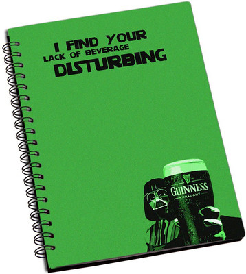 

Rangeele Inkers A5 Notebook(Vader Beverage, Multicolor)