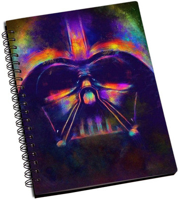 

Rangeele Inkers A5 Notebook(Vader Colorful Art Painting, Multicolor)