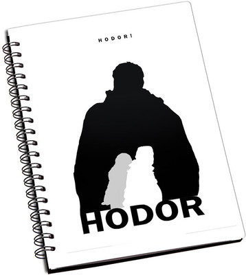

Rangeele Inkers A5 Notebook(Hodor game Of Thrones, Multicolor)
