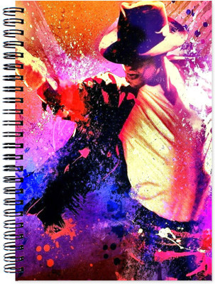 

VenTechno A5 Diary(Music Theme Wirebound Ruled Paper Sheets Personal and Office Stationary Notebooks Diary, Multicolor)
