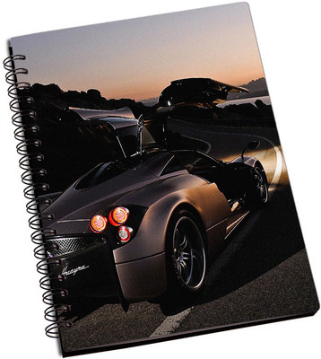 

Rangeele Inkers A5 Notebook(Huyara Car, Multicolor)