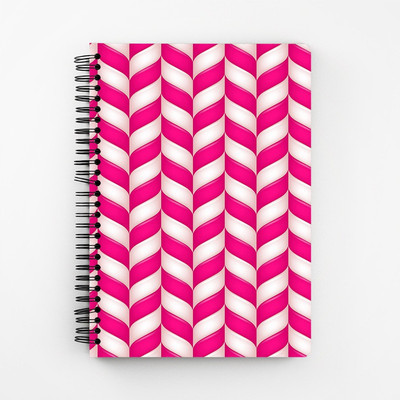 RAYITE A5 Diary(Candy Strips, Multicolor)
