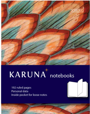 Karunavan Journal(Paisley Series Peacock and Purple Band)
