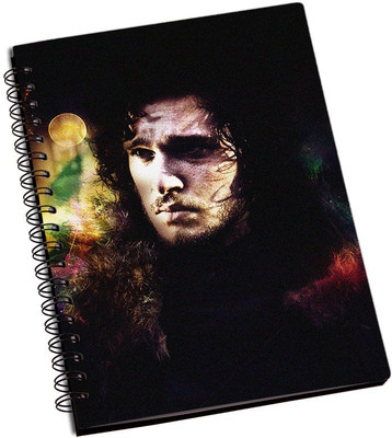 

Rangeele Inkers A5 Notebook(Jon Snow Art GOT, Multicolor)