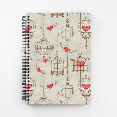

RAYITE A5 Diary(Cage Of Love, Multicolor)
