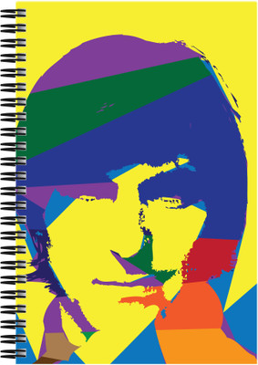 

Art Emporio A5 Notebook(Steve Jobs Texture, Multicolor)