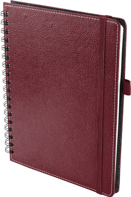 

Eco-Leatherette A5 Notebook(Wiro, Cherry)