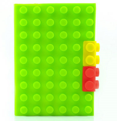 

Flintstop A5 Notebook(Lego Block Notebook, Green)