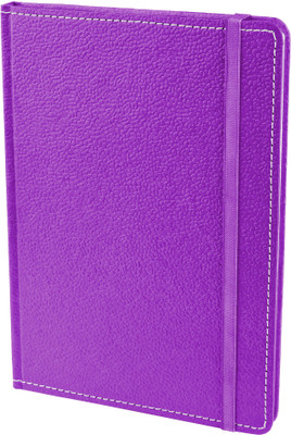 

Eco-Leatherette A5 Diary(Handcrafted Cover Journal, Purple)