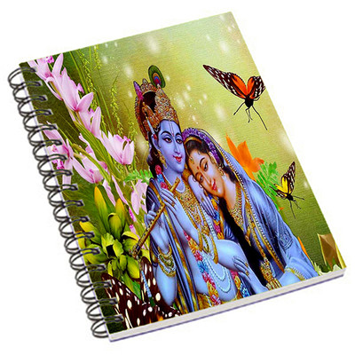 

Shopmania A5 Notebook(Roses, Multicolor)