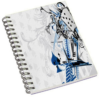 

Shopmania A5 Notebook(DESIGNER PRINTED NOTEBOOK, Multicolor)