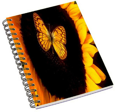 

Shopmania A5 Notebook(Butterfuly 2, Multicolor)