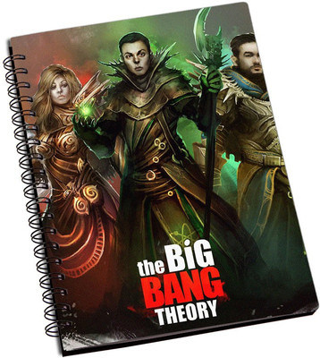 

Rangeele Inkers A5 Notebook(The Big Bang Theory Art, Multicolor)