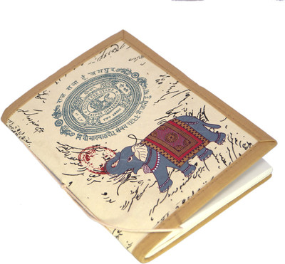 

R S Jewels Regular Diary(Handcrafted, Multicolor)