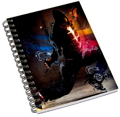 

Shopmania A5 Notebook(DESIGNER PRINTED NOTEBOOK, Multicolor)