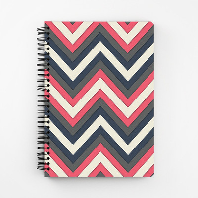 

RAYITE A5 Diary(Fusion Chevron, Multicolor)