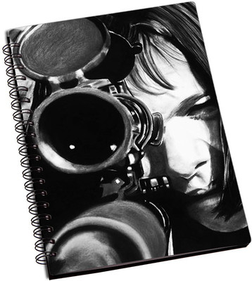 

Rangeele Inkers A5 Notebook(leon the professional Sketch, Multicolor)
