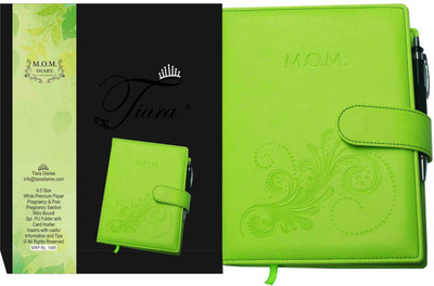 

Tiara Diaries A5 Diary(Pregnancy & First Year Planner, Green)