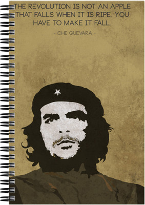 

Art Emporio A5 Notebook(Che Geuvera Quote, Multicolor)