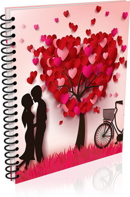 

VenTechno A5 Diary(Love A5 - Diary (Spiral Bound), Multicolor)