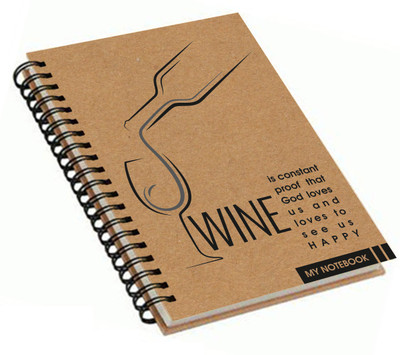 

Printelligent A4 Notebook(Printelligent, Khaki)