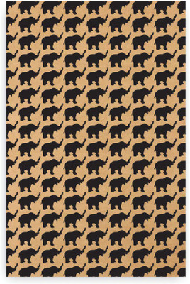 

Goodwork A5 Notebook(Elephant pattern, Brown)