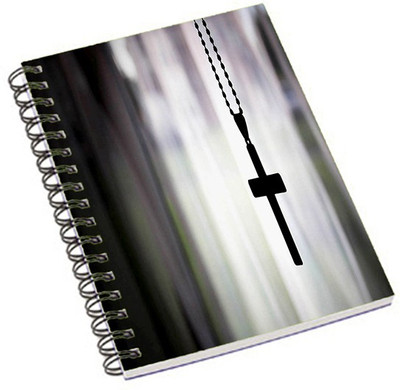 

Shopmania A5 Notebook(Cross, Multicolor)