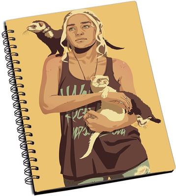 

Rangeele Inkers A5 Notebook(Khaleesi Mordern GTA, Multicolor)