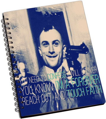 

Rangeele Inkers A5 Notebook(Taxi Driver Robert De Niro, Multicolor)