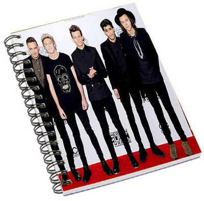 

Shopmania A5 Notebook(Music Band, Multicolor)