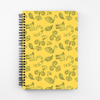 

RAYITE A5 Diary(Tribal Lifestyle, Multicolor)