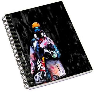 

Shopmania A5 Notebook(DESIGNER PRINTED NOTEBOOK, Multicolor)